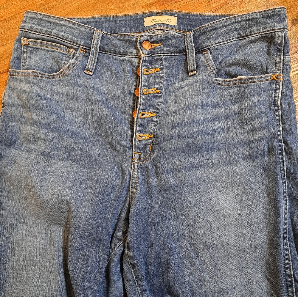 Madewell Jeans Button Fly Size 33
